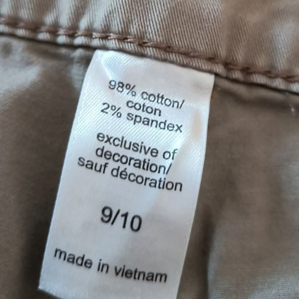 Maurices Tan Short Shorts Size 9/10